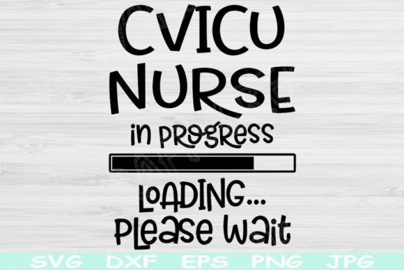 CVICU Nurse In Progress Loading SVG Review