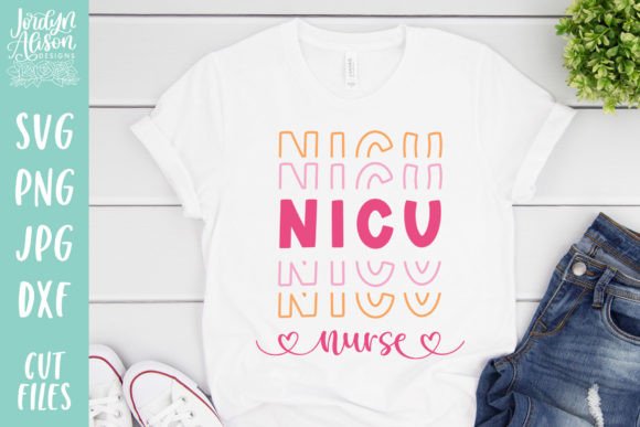 Nicu Nurse Stacked SVG
