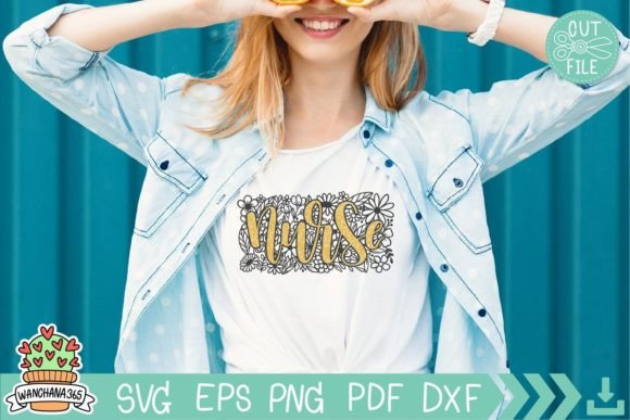Nurse Floral SVG Typography: Honest Embroidery Review