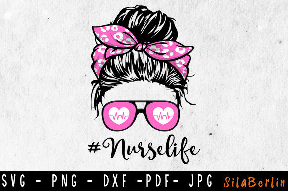Nurse Life Bun Svg: Designer Review for Embroidery