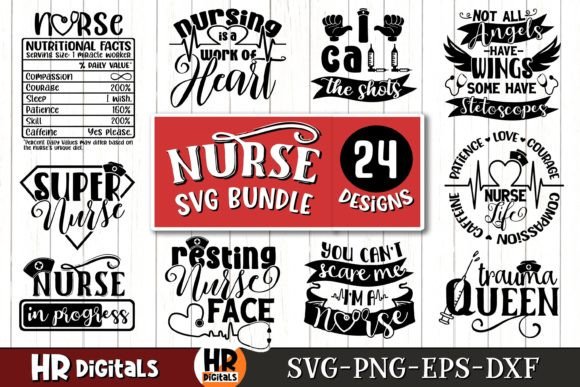 Nurse Life Bundle, Funny Nursing Bundle