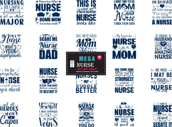 Nurse Typography SVG Bundle: A Designer's Review
