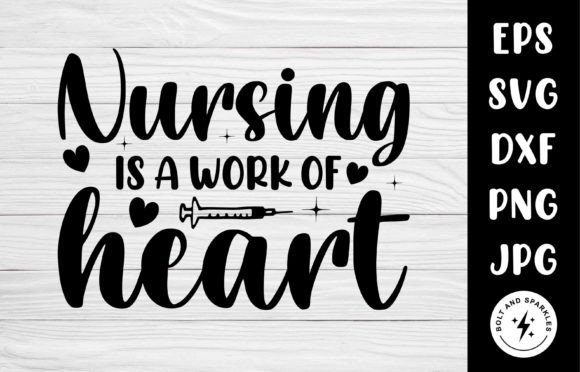 Nursing is a Work of Heart, SVG