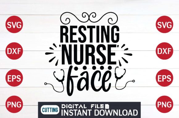 Resting Nurse Face Design: An Embroidery Designer’s Take