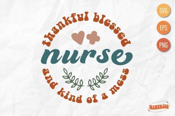Retro Nurse Thanksgiving Embroidery Design Review