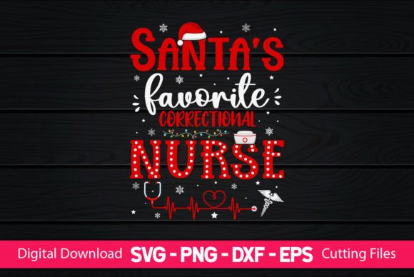 Santa’s Favorite Correctional Nurse Embroidery Review