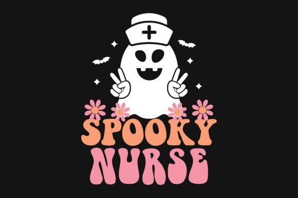 Spooky Boo Halloween Nurse Sublimation – A Designer's Take